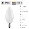 Eglo 12263 LED E14 Leuchtmittel 1x3,4W Ø37mm warmweiss Produktbild-Vorschau 4