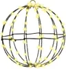 vidaXL Ball mit 96 LEDs Warmweiß 31,5 x 31,5 x 32 cm Metall Produktbild-Vorschau 8