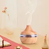 USB LED Touch Wood Grain Umidificatore Purificatore d'aria Anteprima dell’immagine prodotto 7
