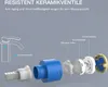 2x Wasserhahn Bad wasserfall Badarmatur Messing Produktbild-Vorschau 5