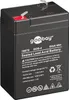 goobay Faston Bleiakku BattG 4000 mAh, 6 V 4,8 mm Produktbild-Vorschau 1