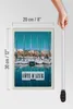 Holzschild Reise 20x30cm cote d'azur France Urlaub Meer Produktbild-Vorschau 5