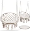 BOHO Hängesessel Beige für Garten Balkon Terrasse Produktbild-Vorschau 14