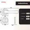 DOMINO Türgriff Drückergarnitur BB-Buntbart Set | Produktbild-Vorschau 4