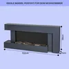 Klarstein Deko Kamin mit LED-Flammen, Elektro Kamin mit Produktbild-Vorschau 2