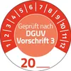 AVERY Zweckform Prüfplaketten "DGUV Vorschrift 3" rot 80 Produktbild-Vorschau 5