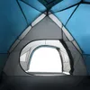 vidaXL Tente de camping dôme 4 personnes bleue étanche à Voir les images du produit 10