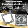 Safetytex Zurrmulde mit Gegenplatte 800kg Zurröse Anhänger Produktbild-Vorschau 5