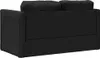 Rear view of a black sofa. Produktbild-Vorschau