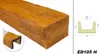 DECO WOOD Deckenbalken modern aus Polyurethane, 2m Länge, Produktbild-Vorschau 1