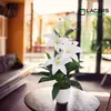 Lacers SMARAGDLINE künstliche Lilien weiß 65cm - Dekorative Produktbild-Vorschau 3