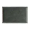 Panel Tapicerowany Prostokąt 40cm x 30cm Szary MAGIC VELVET Podgląd zdjęcia produktu 2