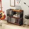 KOMFOTTEU stojan na vinylový gramofón až pre 300 albumov, Náhľad obrázku produktu 6