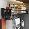 Gewürzregal Ohne Bohren Gewürzregal Wand Hängend Spice Rack Produktbild-Vorschau 3