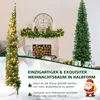 Choinka LED COSTWAY 210 cm, oszczędzająca miejsce choinka z Podgląd zdjęcia produktu 6