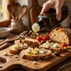 Butelka szklana MARASCA Guala 500ml oliwkowa na oliwę, Podgląd zdjęcia produktu 3