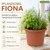 Pflanzkübel Fiona terrakotta Ø ca.18cm Produktbild-Vorschau 2