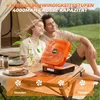 Kehot Solar Campingventilator mit LED Licht, USB-C & Produktbild-Vorschau 5