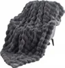 Měkká šedá deka Cozyglam 100x160 hřejivá přikrývka na Náhled obrázku produktu 6