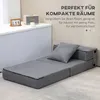 HOMCOM Schlafsessel klappbar, dunkelgrau, Schlafsofa & Produktbild-Vorschau 6