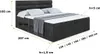 ALTDECOR Boxspringbett mit H4 Matratze und Topper - 140 x Produktbild-Vorschau 6