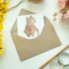 Mr. & Mrs. Panda Grußkarte Tischler Herz - Weiß - Geschenk, Produktbild-Vorschau 3