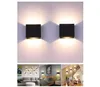 ZMH Led Wall Light 2pcs Indoor & Outdoor Black Wall Lamp 01 Anteprima dell’immagine prodotto 11