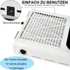 80W Nagelstaubsauger mit herausziehbarem Filter, Produktbild-Vorschau 2