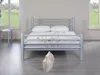 Metallbett Lea – 90 x 200 cm / schwarz Produktbild-Vorschau 3