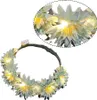 LED-Blumenkrone, Blumenkranz-Haarreif, leuchtender Produktbild-Vorschau 2