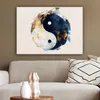 MuchoWow® - Leinwandbilder - Yin Yang - Abstrakt - Schwarz Produktbild-Vorschau 5
