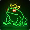 Oświetlenie NEON LED, dekoracyjne oświetlenie ścienne, żaba Podgląd zdjęcia produktu 1