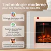 Cheminée électrique KAMINIO MATTI - Cheminée d'angle Voir les images du produit 3