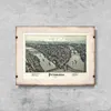 Poster - Canvas - Leinwand - 59,4 cm x 42 cm - Karte von Produktbild-Vorschau 1