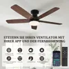 Stropný ventilátor s priemerom 106 cm s osvetlením a Náhľad obrázku produktu 2