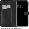 Selencia Bibliothèque en cuir véritable pour le Samsung Voir les images du produit 3
