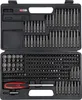 A black case containing a large set of bits and a screwdriver. Náhľad obrázku produktu