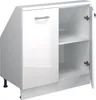 Vicco Dachschrägenschrank Rion, mit 2 Türen, Weiß Produktbild-Vorschau 4