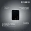 Severin KP 1032, Schwarz, Grau, Arbeitsplatte, 28 cm, Produktbild-Vorschau 11