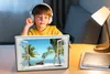 MuchoWow® Laptop Aufkleber Sticker Cover Aussicht - Strand Produktbild-Vorschau 3