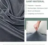 Sofa Sitzkissenbezug, Stretch Samt Sofabezug, Elastische Produktbild-Vorschau 8