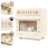 Lave-vaisselle en bois pour enfants - Jouet de cuisine Voir les images du produit 9