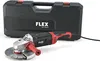 An angle grinder and its carrying case are displayed on a white background. Produktbild-Vorschau