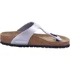 Birkenstock Gizeh Silber Normalfußbett - Damen Hausschuhe - Produktbild-Vorschau 41