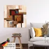 ARTland Poster Karos Abstrakt II Größe: 30x30 cm Produktbild-Vorschau 5