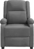 vidaXL Relaxsessel Dunkelgrau Stoff Produktbild-Vorschau 3