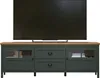 trendteam Stanton Buffet TV vert sapin/évoqué chêne, L/H/P Voir les images du produit 4