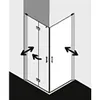 Kermi DI1EL07518VPK Eck-Halbteil links DIGA 1EL 0750x Produktbild-Vorschau 2