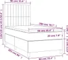 "Rabatt" Boxspringbett mit Matratze - 2 Personen - Produktbild-Vorschau 5