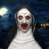 Nonnenmaske Halloween Latex Schreckhaft Realistische Nonne Produktbild-Vorschau 3
